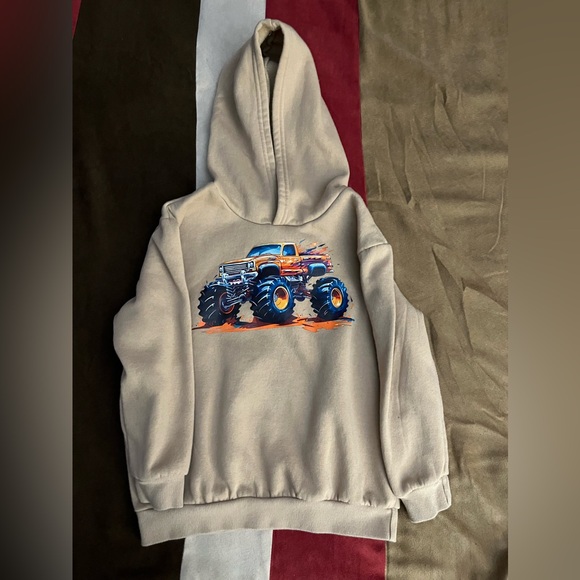 SHEIN Other - Monster Truck Kids Hoodie